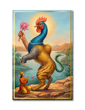 Nava Kunjaram I Navagunjara I Nabagunjara I Lord Krishna I Puri Jagannath I Vishnu I Vastu Wall Poster / Frames
