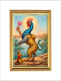 Nava Kunjaram I Navagunjara I Nabagunjara I Lord Krishna I Puri Jagannath I Vishnu I Vastu Wall Poster / Frames
