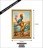Nava Kunjaram I Navagunjara I Nabagunjara I Lord Krishna I Puri Jagannath I Vishnu I Vastu Wall Poster / Frames