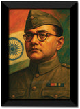 Netaji Subhas Chandra Bose I Freedom Fighter I INA I  Wall Poster / Frame