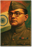 Netaji Subhas Chandra Bose I Freedom Fighter I INA I  Wall Poster / Frame