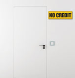 No Credit I Shop I Wall Sticker