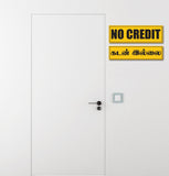 No Credit I Kadan illai I Shop I Wall Sticker