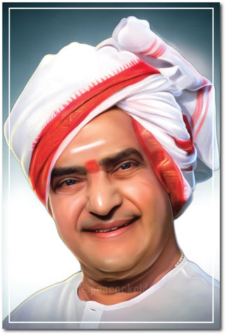 NT Rama Rao I NTR I Telugu Desam Party I TDP I Wall Poster / Frames