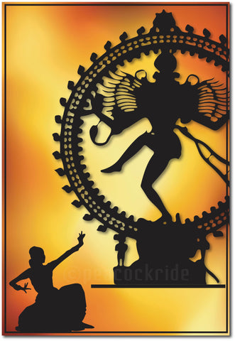 Natarajar I Bharatanatyam Dance I The King of Dance I Wall Poster