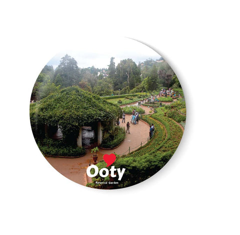 Love Ooty I Botanical Garden I Fridge Magnet