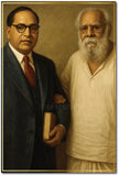 Dr. BR Ambedkar EV Ramasamy Periyar I Ambedkar Periyar I Jai Bhim I Wall Poster / Frames