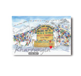 Love Khardung La I Mountain pass I Ladakh I Souvenir I Travel Memories I Fridge Magnet