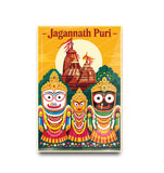 Jagannath Puri I Puri Jagannatha Temple I Shree Jagannath I Jai Jagannath I Odisha I Spiritual I Fridge Magnet