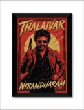 Super Star I Thalaivar Nirandharam I Badsha I Baashha I Annamalai I Tamil Nadu I Wall Poster