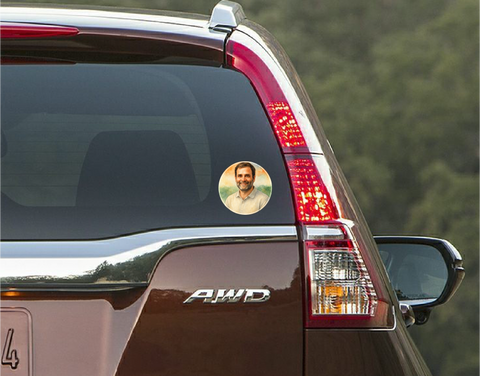 Rahul Gandhi I Indian National Congress I INC I Car Window Sticker