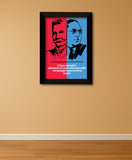 Rettamalai Srinivasan Ambedkar I Rettamalai I BR Ambedkar I Tamil Quote I Wall Poster/Frame