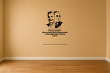 Rettamalai Srinivasan Ambedkar I Rettamalai I BR Ambedkar I Tamil Quote I Wall Decal