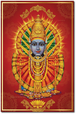 Renuka Yellamma Devi I Jai shri Renuka yallamma tai I Hindu Spiritual I Wall Poster / Frames