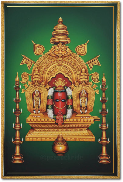 Dharmasthala Sri Manjunatheshwara Swamy I Sri Manjunatha Temple I Karnataka I Lord Shiva I Wall Poster / Frames