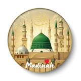 Love Madinah I Medina Saudi Arabia I Islamic I Muslim I Spiritual I Frige Magnet