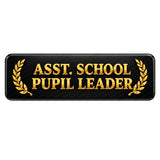 Assitant School Pupil Leader I Student Representative I School I College I Rectangular Pin Badge