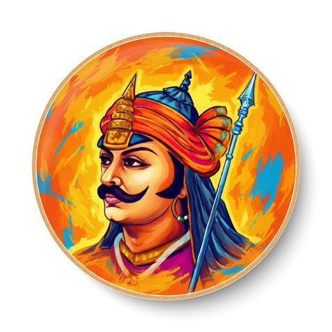 The Kingdom of Mewar I Maharana Pratap I Rajput l Pin Badge