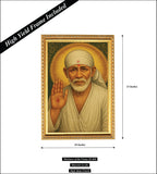 Sai Baba I Ohm Sai Ram I Religion I Spiritual I Wall Poster / Frame
