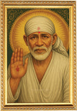 Sai Baba I Ohm Sai Ram I Religion I Spiritual I Wall Poster / Frame