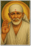 Sai Baba I Ohm Sai Ram I Religion I Spiritual I Wall Poster / Frame