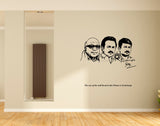 Kalaignar Karunanidhi M. K. Stalin Udhayanidhi Stalin I DMK I Dravida Munnetra Kazhagam I Wall Decal