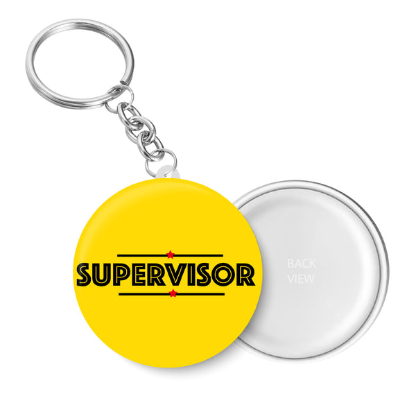 Supervisor I Office Key Chain