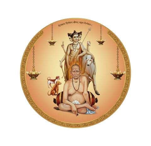 Swami Samarth I Shri Swami Samarth Maharaj I Bike Sticker