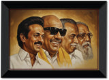 MK Stalin Karunanidhi Anna Periyar I DMK I Wall Poster / Frames