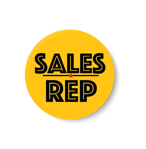 Sales Rep I Office Pin Badge