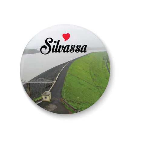 Love Silvassa Fridge Magnet