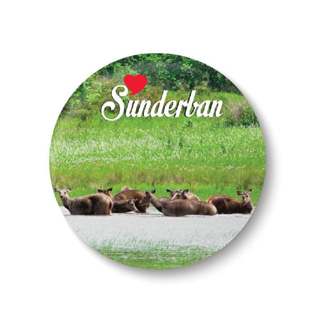 Love Sunderban Fridge Magnet