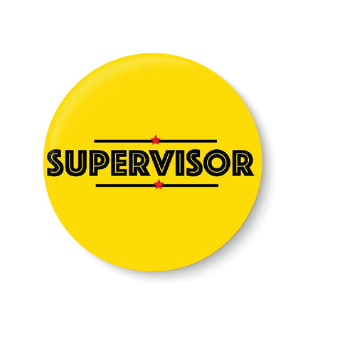 Supervisor I Office Pin Badge