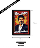 Thalapathy Vijay I Thalapathy Nirandharam I CM Vijay I TVK I Wall Poster / Frames