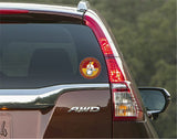 Thalapathy Vijay I Ungal Magan I Ungal Vijay I Tamilaga Vettri Kazhagam I TVK I Car Window Sticker Pack of 2 No's