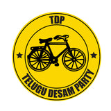 Vote for your Party I N. Chandrababu Naidu I Telugu Desam Party Symbols I TDP I Car Window Sticker