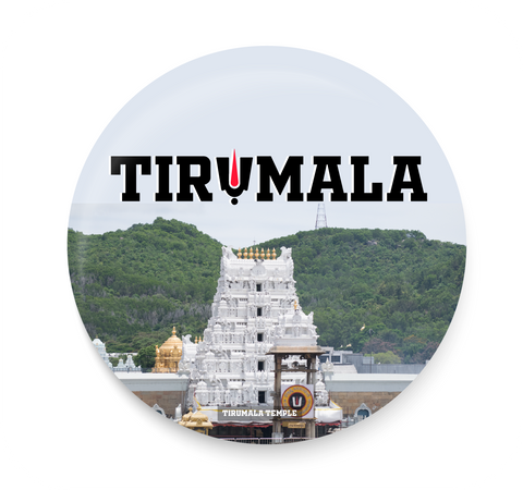 Tirumala I Tirumala Temple I Tirumala Tirupati I Fridge Magnet