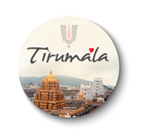 Love Tirumala I Tirumala Temple I Tirumala Tirupati I Fridge Magnet