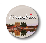Love Trivandrum I Thiruvanthapuram I Sree Padmanabhaswamy Temple I Fridge Magnet