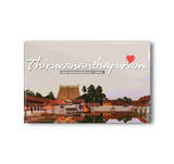 Love Trivandrum I Thiruvanthapuram I Sree Padmanabhaswamy Temple I Fridge Magnet
