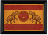 Tamilaga Vettri Kazhagam I Thanga Thalapathy Vijay I TVK I TVK Flag Wall Poster / Frames