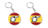 Ungal Vijay I Thalapathy Vijay I Ungal Magan I Vicil I Visil I Tamilaga Vettri Kazhagam I TVK I Key Chain Pack of 2 No's