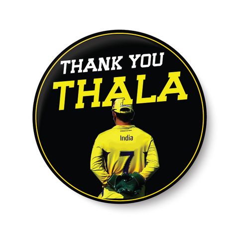 MS Dhoni I CSK I  Farewell  DHONI I Enga Thala Dhoni I Pin Badge