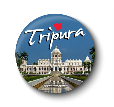 Love Tripura I Ujjayanta Palace Agartala I Souvenir l Travel I Fridge Magnet