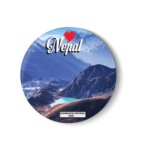 Love Nepal I Sagarmatha National Park I Nepal Diaries I Fridge Magnet