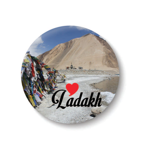 Love Ladakh I Travel Memories I Fridge Magnet