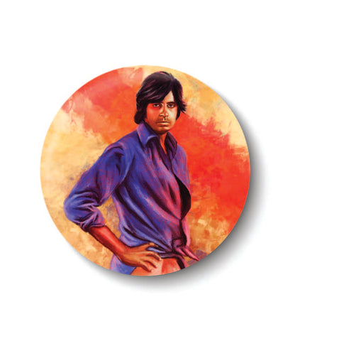 The Vintage Amitabh Bachan Fridge Magnet