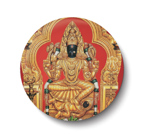 Arulmigu Uraiyur Vekkaliyamman I Vekkali amman Temple I Spiritual I Fridge Magnet