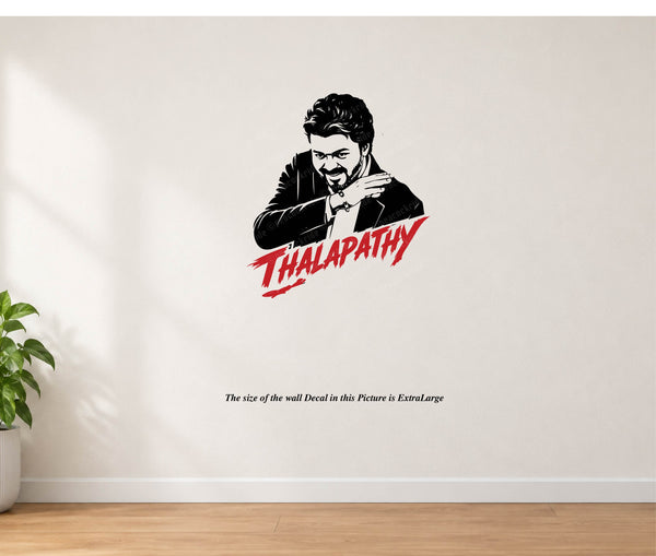 Thalapathy CM Vijay on blast mode I Vijay I Tamilaga Vettri Kazhagam I TVK I Wall Decal