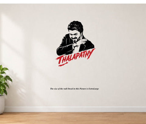 Thalapathy CM Vijay on blast mode I Vijay I Tamilaga Vettri Kazhagam I TVK I Wall Decal